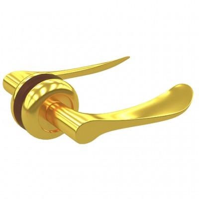 Купить Комплект дверных ручек ZY-508 GP SOLLER (Золото) за 670.00 р. в интернет-магазине МЕТР