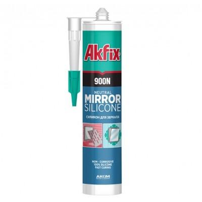 Купить Силиконовый клей-герметик для зеркал Akfix 900N прозрачный, 310 мл за 400.00 р. в интернет-магазине МЕТР
