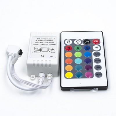 Купить Контроллер для управления RGB лентой (24 клавиши) за 210.00 р. в интернет-магазине МЕТР